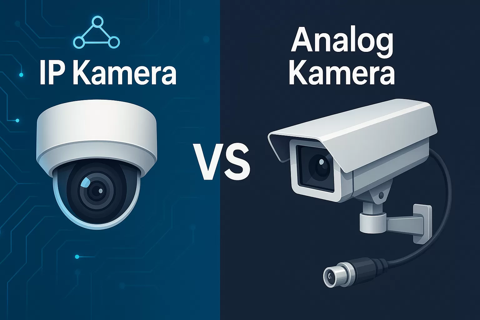 IP Kamera vs Analog Kamera: Hangisi Eviniz İçin Daha Uygun?